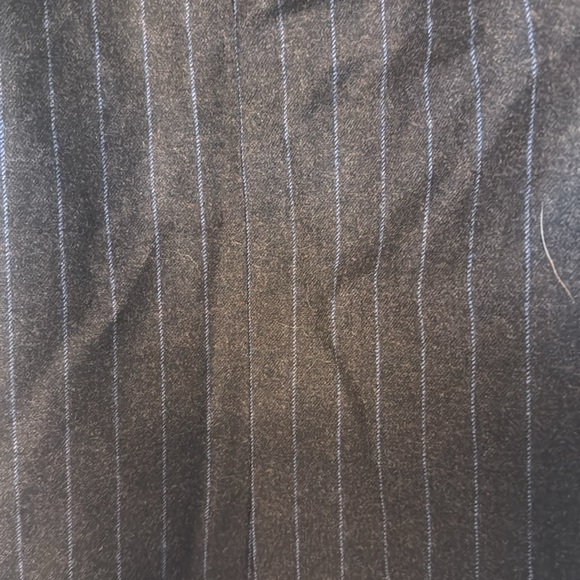 BURBERRY-Pencil Skirt- pinstripe -size 4 - Picture 8 of 10